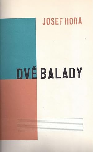 DVE BALADY / TWO BALLADS