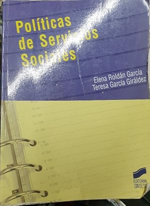 Seller image for POLITICAS DE SERVICIOS SOCIALES. for sale by Libreria Lopez de Araujo