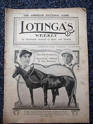 Lotinga's Weekly. No 10. May 14, 1910. (inc Baseball.)