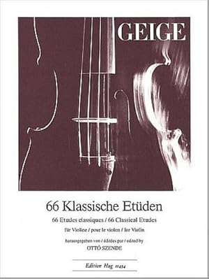 Bild des Verkufers fr 66 klassische Etdenfr Violine zum Verkauf von AHA-BUCH GmbH