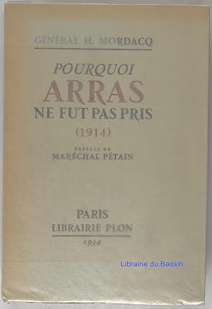 Pourquoi Arras ne fut pas pris (1914)