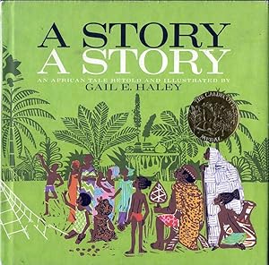 Imagen del vendedor de A Story, A Story (Signed, Caldecott Award) a la venta por E. M. Maurice Books, ABAA