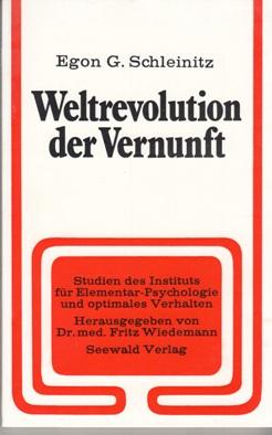 Bild des Verkufers fr Weltrevolution der Vernunft. zum Verkauf von Buchversand Joachim Neumann