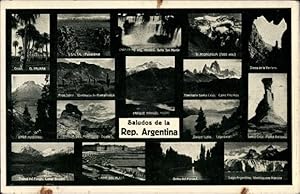 Ansichtskarte / Postkarte Argentinien, Salta, El Palmar, Lago Mascardi, Tierra del Fuego, Santa C...
