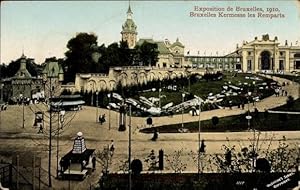 Ansichtskarte / Postkarte Kermesse Bruxelles Brüssel, Exposition 1910, Weltausstellung, Remparts