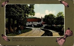Passepartout Ansichtskarte / Postkarte Old Woodhouse Leicestershire East Midlands England, Dorfan...