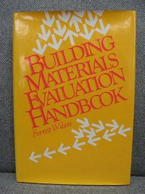 Bild des Verkufers fr Building Materials Evaluation Handbook zum Verkauf von PsychoBabel & Skoob Books