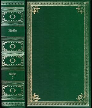 Seller image for Gesammelte Werke in zwei Bnden. Erster Band: Gedichte - Idylle vom Bodensee - Novellen und Mrchen; Zweiter Band: Maler Nolten - Kleine Aufzeichnungen - Antike Dichtungen Hg. v. Hans Jrgen Meinerts. Mit einer Einleitung von Bernt von Heiseler. for sale by Schrmann und Kiewning GbR