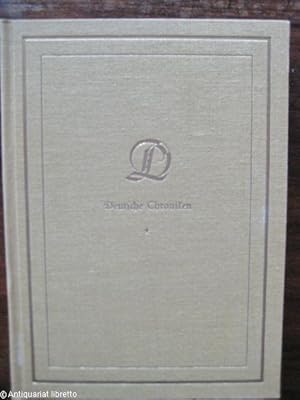 Seller image for Deutsche Chroniken. for sale by Antiquariat libretto Verena Wiesehfer