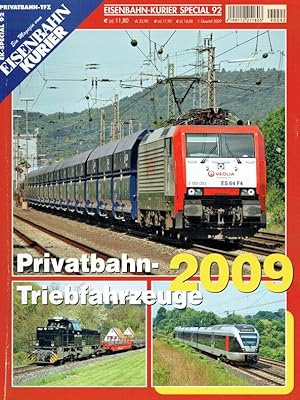 Eisenbahn Kurier - Special 92.Privatbahn - Triebfahrzeuge 2009. 1. Quartal 2009.