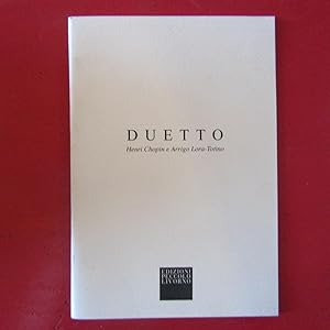 Seller image for Duetto Henri Chopin e Arrigo Lora-Totino Opere di poesia concreta e sonora a confronto / Works of concrete and sound poetry compared for sale by Antonio Pennasilico