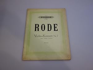 Seller image for VIOLIN-KONZERT NR. 7. A-Moll for sale by INFINIBU KG