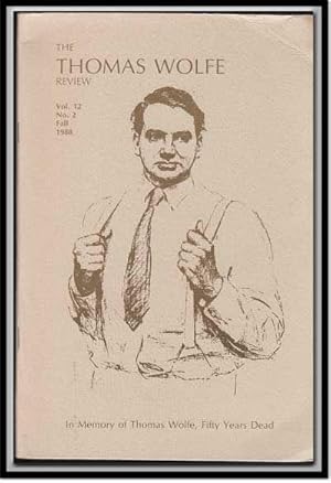 Seller image for The Thomas Wolfe Review, Vol. 12, No. 2 (Fall, 1988) for sale by Cat's Cradle Books