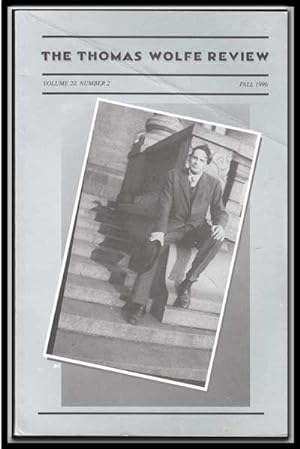 Imagen del vendedor de The Thomas Wolfe Review, Vol. 20, Number 2 (Fall 1996) a la venta por Cat's Cradle Books