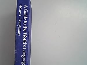 Seller image for A Guide to the World's Languages: Volume 1. Classification. for sale by Antiquariat Bookfarm