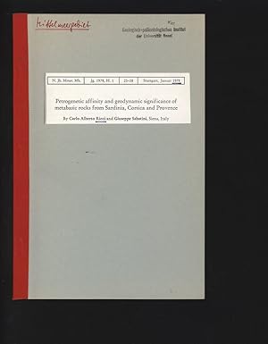 Seller image for Petrogenetic affinity and geodynamic significance of metabasic rocks from Sardinia, Corsica and Provence. N. Jb. Miner. Mh., H. 1. for sale by Antiquariat Bookfarm