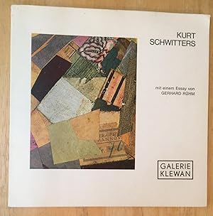 Seller image for Kurt Schwitters for sale by Lucky Panther Books