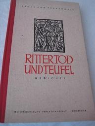 Immagine del venditore per Ritter, Tod und Teufel Gedichte venduto da Alte Bcherwelt