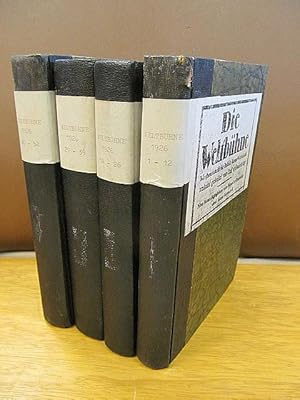 Imagen del vendedor de Die Weltbhne. Wochenschrift fr Politik - Kunst - Wirtschaft. XXII. Jahrgang 1926. Heft 1 - 52 in 4 Bnden. So vollstndig. ( Originalausgabe - kein Nachdruck ) a la venta por Antiquariat Friederichsen