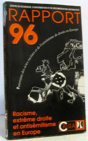 Rapport 1996 : Panorama des actes racistes et de l'extrémisme de droite en Europe