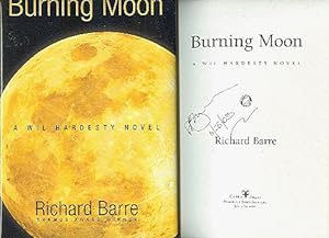 Seller image for BURNING MOON : A Wil Hardesty Novel for sale by ODDS & ENDS BOOKS