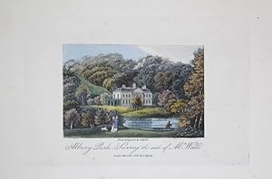 A Single Original Miniature Antique Hand Coloured Aquatint Engraving By J Hassell Illustrating Al...