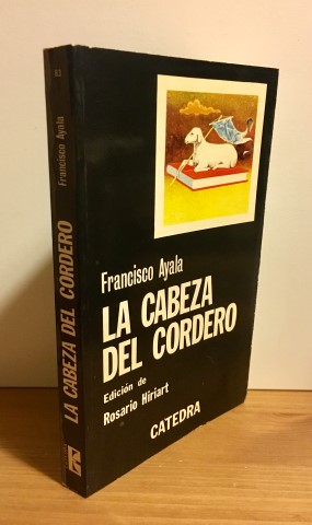 La cabeza del cordero.Firmado y dedicado por el autor