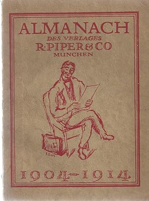Almanach des Verlages R. Piper & Co. 1904 - 1914.