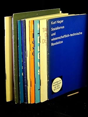 (Sammlung) Wissenschaft und Sozialismus (11 Hefte) -