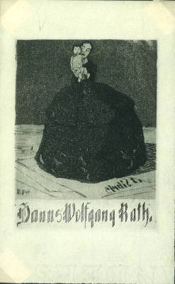 Exlibris - Hanns Wolfgang Rath.