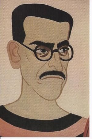 Imagen del vendedor de Felix Labisse : portrait of Jean Anouilh (postcard) a la venta por The land of Nod - art & books