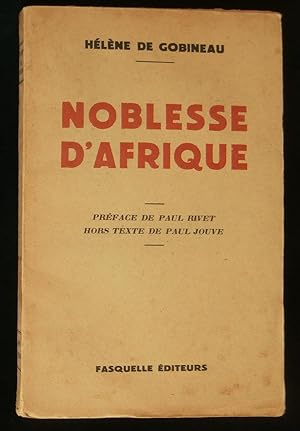 Immagine del venditore per NOBLESSE D'AFRIQUE . venduto da Librairie Franck LAUNAI