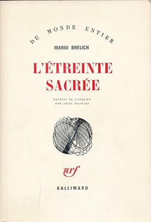 Imagen del vendedor de L'Etreinte sacre a la venta por LIBRAIRIE GIL-ARTGIL SARL