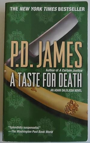 Seller image for A Taste for Death (Adam Dalgliesh Mysteries, No. 7) by James, P.D. for sale by Sklubooks, LLC
