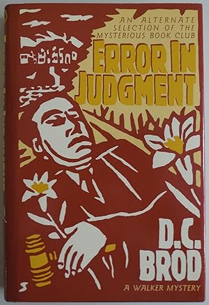 Seller image for Error in Judgement by Brod, D. C. for sale by Sklubooks, LLC