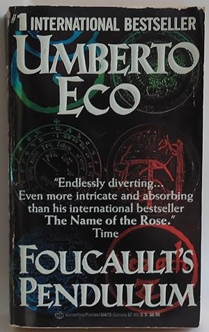 Imagen del vendedor de Foucault's Pendulum by Eco, Umberto a la venta por Sklubooks, LLC