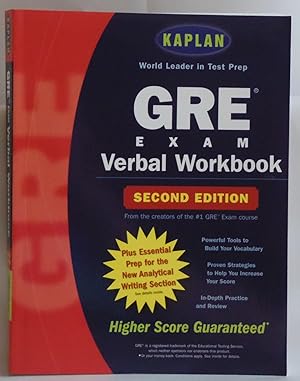 Image du vendeur pour Kaplan GRE Verbal Workbook, 2nd Edition by Kaplan mis en vente par Sklubooks, LLC