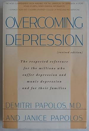Bild des Verkufers fr Overcoming Depression: Respected Reference for the Millions Who Suffer from D. zum Verkauf von Sklubooks, LLC