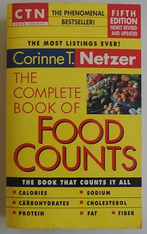 Imagen del vendedor de The Complete Book of Food Counts- 5th Edition by Netzer, Corinne T. a la venta por Sklubooks, LLC