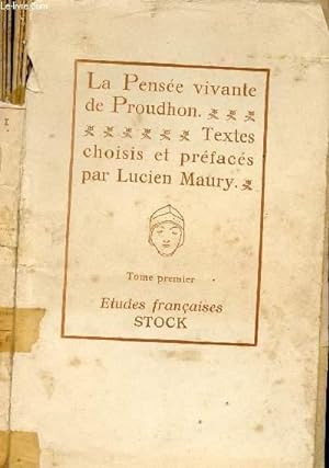 Bild des Verkufers fr LA PENSEE VIVANTE zum Verkauf von Le-Livre