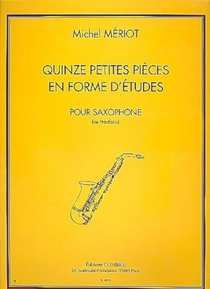 Bild des Verkufers fr 15 petites pices en formed'tudes pour saxophone ou : hautbois zum Verkauf von AHA-BUCH GmbH