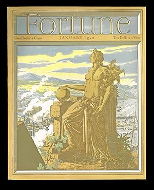 Fortune Magazine : Vol. V, No. 1 - January 1932 (New York City Artwork by Zdzislaw Czermanski, Al...