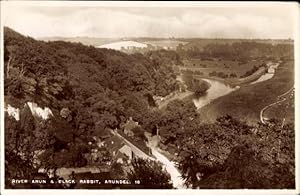 Seller image for Ansichtskarte / Postkarte Arundel South East England, River Arun and Black Rabbit, Landschaftsmotiv, Fluss for sale by akpool GmbH