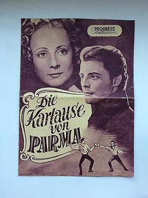 Bild des Verkufers fr Die Kartause von Parma, Progress Filmillustrierte Nr. 53/53 zum Verkauf von Bildungsbuch