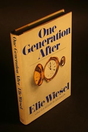 Seller image for One Generation After. Translated from the French by Lily Edelman and the author for sale by Steven Wolfe Books