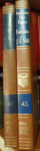 Imagen del vendedor de GREAT BOOKS OF THE WESTERN WORLD 38 MONTESQUIEU - ROUSSEAU + 43 AMERICAN STATE PAPERS - THE FEDERALIST - JOHN STUART MILL (2 libros) a la venta por Libros Dickens