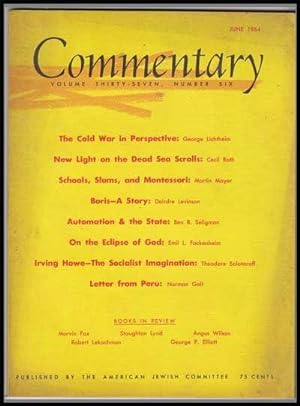 Commentary: Vol. 37, No. 6 (June 1964)
