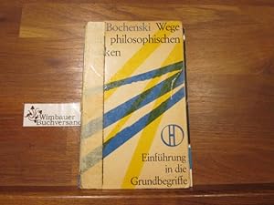 Imagen del vendedor de Wege zum philosophischen Denken. J. M. Bochenski / Herder-Bcherei ; Bd. 62 a la venta por Antiquariat im Kaiserviertel | Wimbauer Buchversand