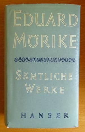 Imagen del vendedor de Smtliche Werke. Hrsg. von Herbert G. Gpfert. Nachwort von Georg Britting a la venta por Antiquariat Blschke