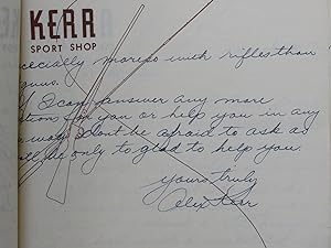 Letters, Typewritten and Handwritten Correspondence on Remington Letterhead, Kerr Sport Shop Lett...